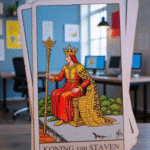 Staven koning is de enthousiaste en ondernemende leider.