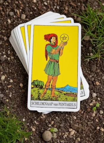 Pentagrammen Schildknaap is de eeuwige student en harde werker. 