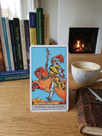 De ridder van staven, enthoudiast en doldriest