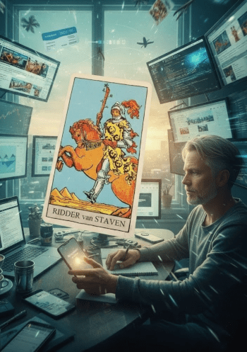 Staven Ridder, vol vuur, altijd bezig, nooit rust!