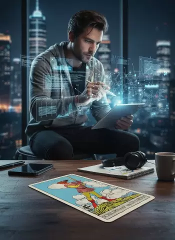 Zwaarden schildknaap is de briljante cognitief ingestelde jongere.