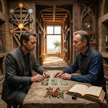 De tarotcoach die verder gaat dan kaartjes leggen op de Paranormale beurs. De Tarotcoach die de diepte zoekt met tarot als het centrum van de westerse esoterie.