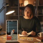 Zwaarden Negen, de tarotkaart van het piekeren.