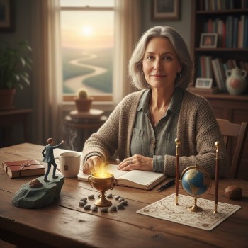 Durf de sprong te wagen naar een leven vol geluk en vertrouwen.