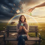 Als het leven tegen zit geeft tarot inspiratie en perspectief.