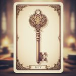De Sleutel tot Jouw Ware Potentieel Lenormand kaart de sleutel vertelt je het geheim.