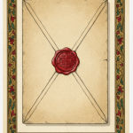 Lenormandkaart De Brief Lenormand waarzegkaart de brief gaat over jouw geheim dat je moet ontrafelen!