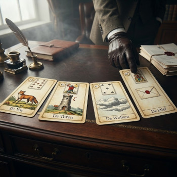 Strategische communicatie & Lenormand. de betekenis van De Vos, De Toren, De Wolken en De Brief. 