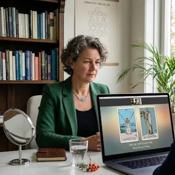 Online tarotcoaching, jouw koers als 40+