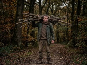 De last van staven tien is dat je aan het werk bent en de last draagt zonder dat je een doel hebt.