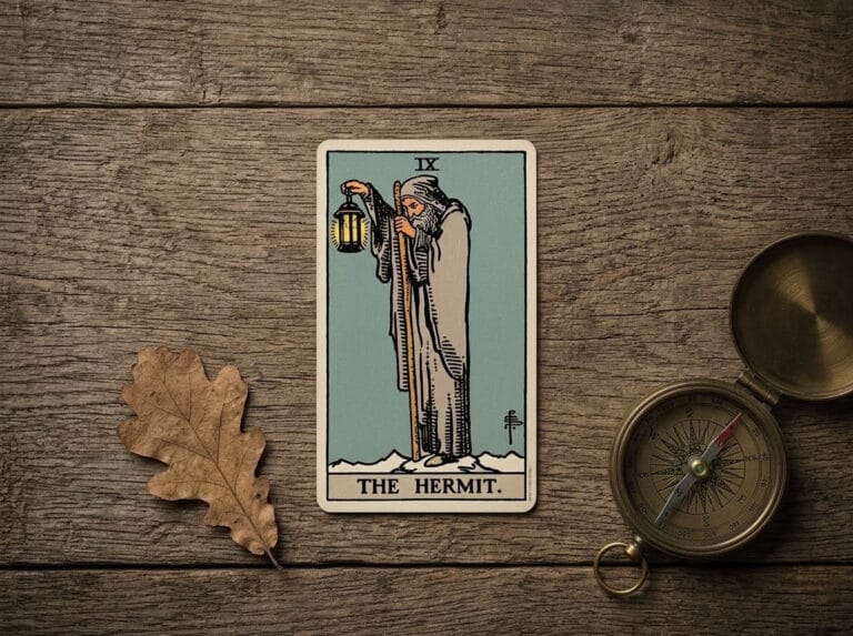 Tarot en magische werk De Heremiet. Denk voorbij het alledaagse en zet tarot in als magisch gereedschap.