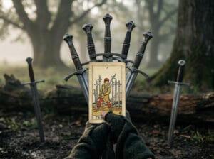 Zwaarden zeven van de tarot