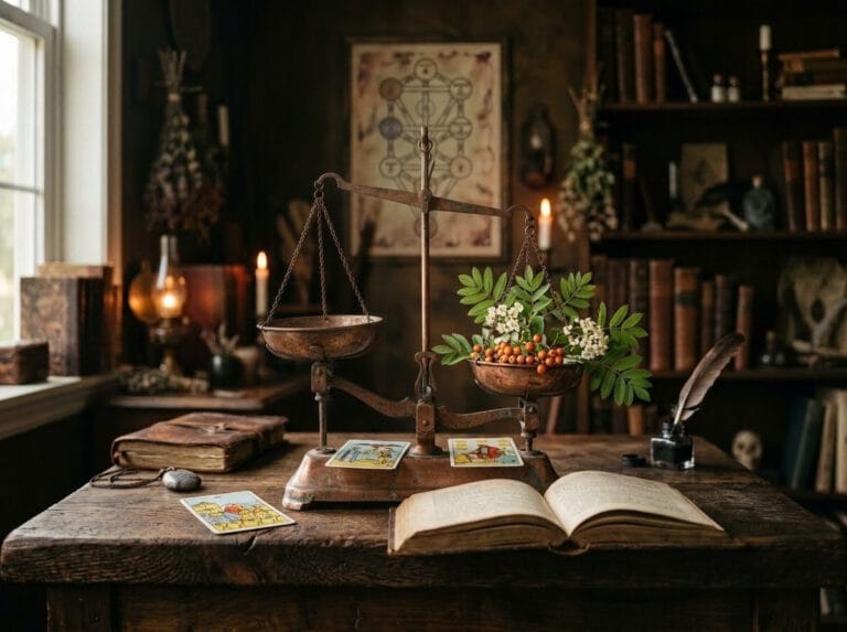 Een voldaan leven leiden. Tarot helpt je bij het bepalen van keuzes en koers.
